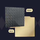 IdeaFormer-3D Printer Bed Textured PEI+ Smooth PEO 220x220mm Spring Steel Build Plate with Magnetic Sticker Base for Artillery Genius/Pro/MK2/MK2A/Anet A8/Anet A6 IdeaFormer-3D