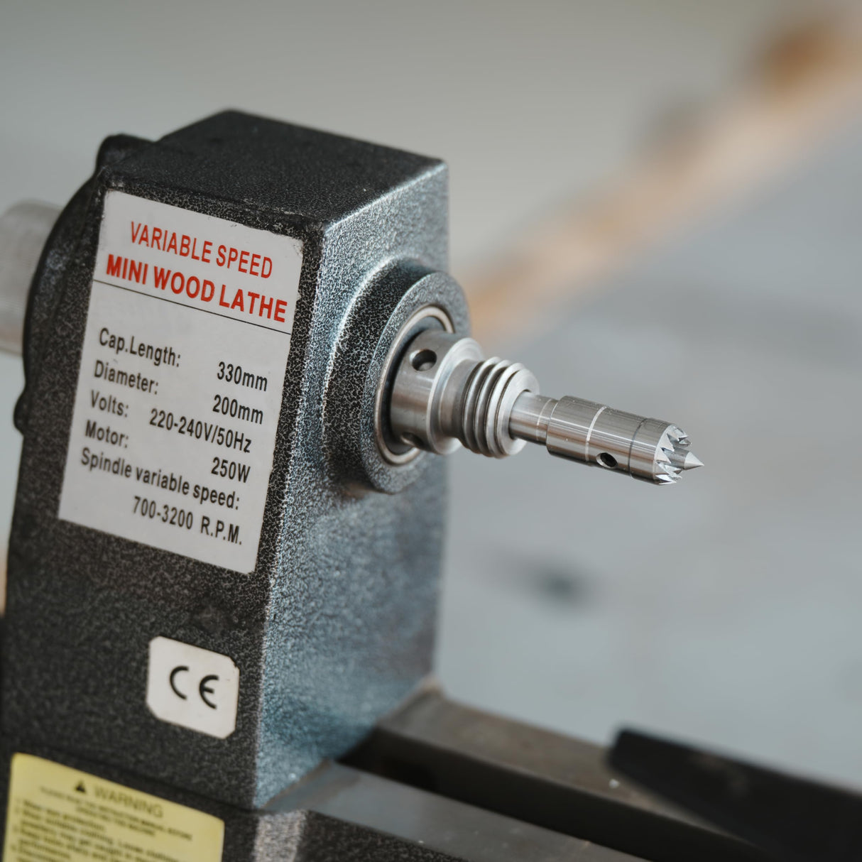 BMWOOD Crown Spur Drive Center, 1/2" Diameter, 1 MT, for Wood Lathe Wood Turning Tool. BMWOOD