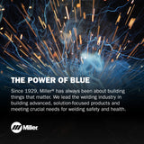 Miller 907693 Multimatic 215 Multiprocess Welder - Versatile Multi-Process MIG, Flux-Cored & TIG Welder Machine - Portable Welding Machine with Wire Feeder, MIG Gun & Multi-Voltage Plug for 120V&240V Miller