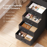 SEDETA L Shaped Gaming Desk with 4 Drawers, 109” Computer Desk with Display Cabinet, Home Office Desks with 2 Monitor Stands, CPU Stand, LED Lights and Power Outlet, Black SEDETA