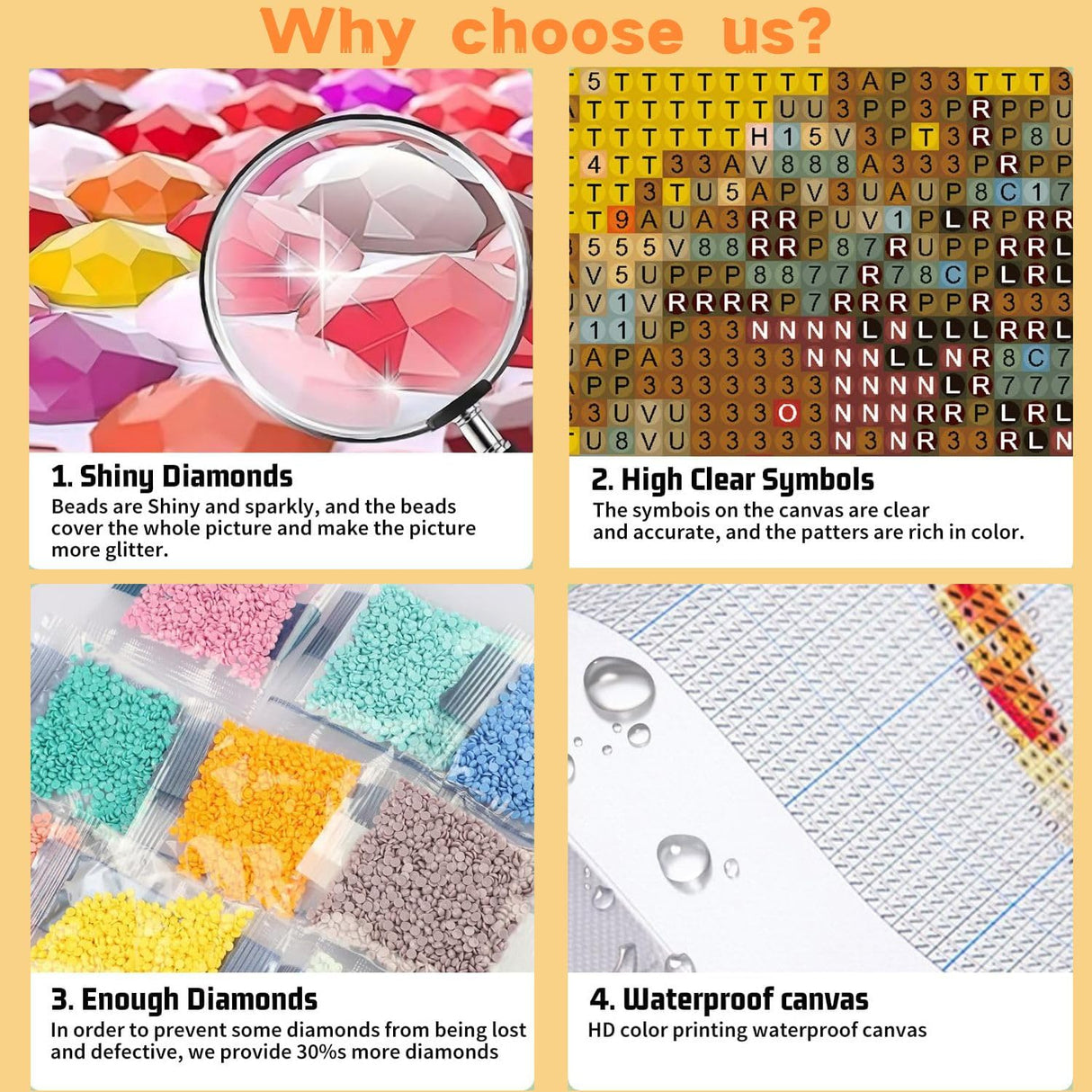 DAZZLEDOTS Diamond Art Kits for Adults, Diamond Painting Kits for Beginners, Autumn Landscape Tree Diamonds Art Painting Kits, Kettle 5D Round Full Drill Crafts Kits Home Decor Gifts 13.8x13.8inch DAZZLEDOTS