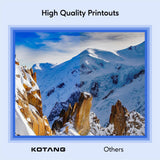 KOTANG LC203XL LC201 Ink Cartridges Compatible for Brother LC203 LC201 High Yield Work with Brother MFC-J480DW MFC-J880DW MFC-J4420DW MFC-J680DW Printer (BK/CMY, 4 Pack) KOTANG