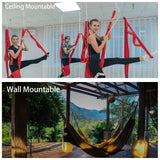 ABuff 1100 lb Heavy Duty Hammock Hanging Kit for Hammock Stands, Yoga & Brazilian Hammocks Hooks, 2-Pack Swing Chair Hammocks Ceiling Fan Sandbag Hook Load-Bearing Hook Shade Net Diamond Fixing Hook ABuff