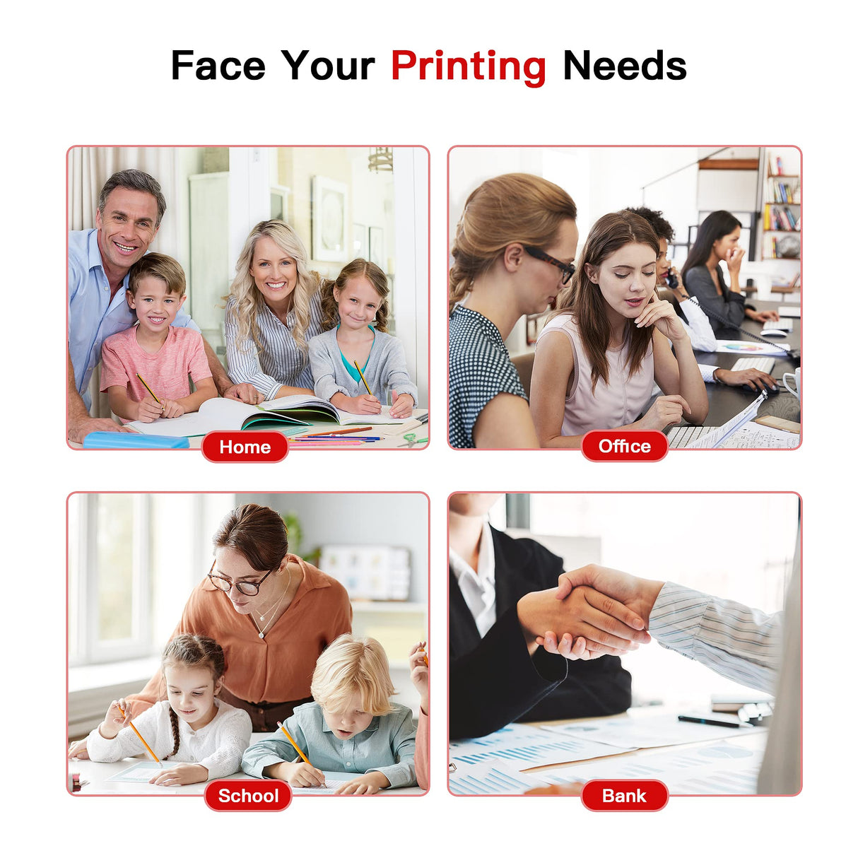 Acaves MX922 Ink Cartridges PGI-250XL CLI-251XL Replacement for Canon 250 and 251 Compatible with PIXMA IX6820 MX920 IP8720 MG5520 MG5420 MG7520 MG7120 MG6320 IP7220 Printer, 5 Pack, Multicolor, XL Acaves