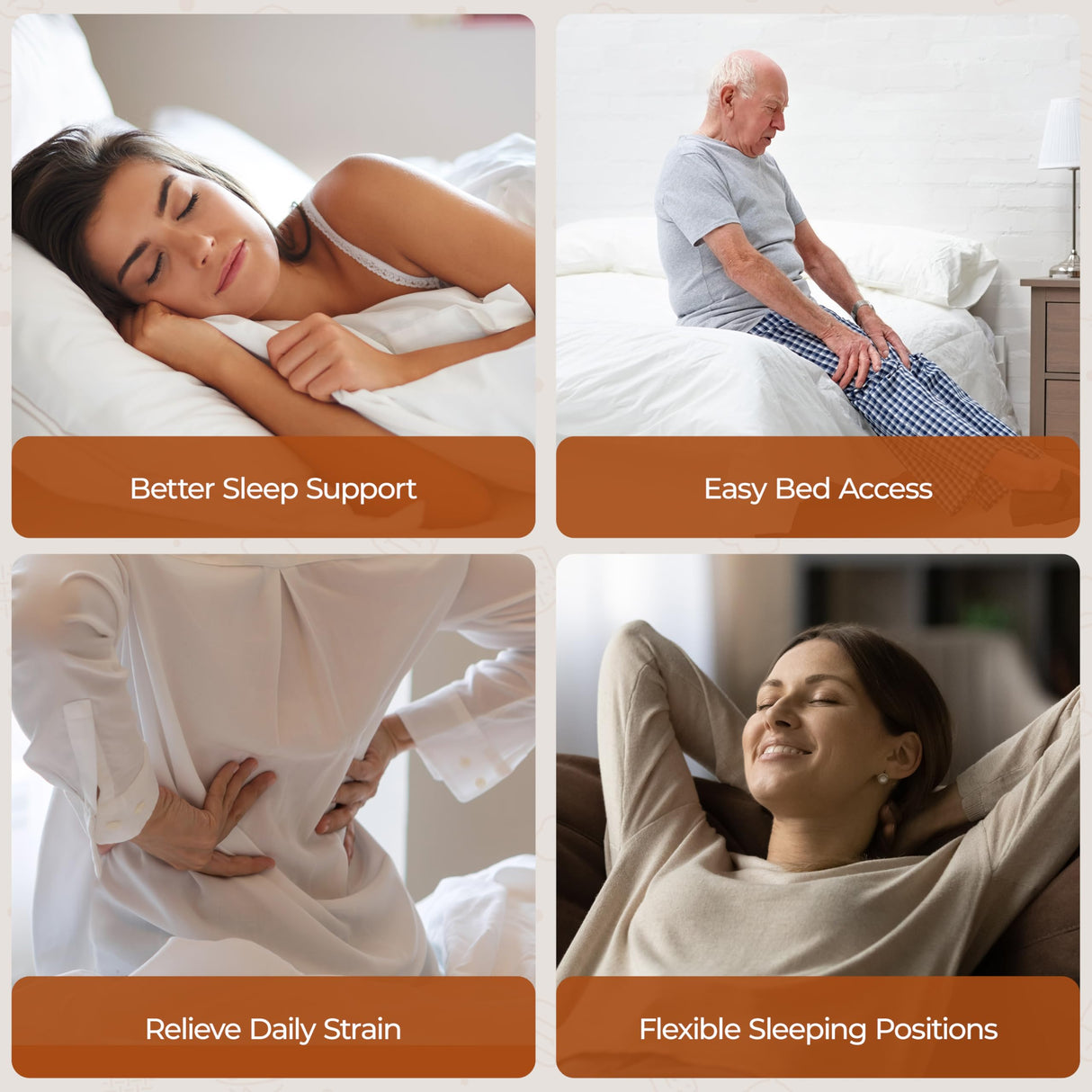 Yaheetech Split King Adjustable Bed Frame,w/Wireless Remote,Massage Function,Nightlight,4 Height-Adjustable Legs,Head & Foot Incline,4 USB Ports,Easy Assembly Yaheetech