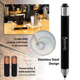 Nestpark Portable Drink Mixer Small Handheld Electric Stick Blender - Cordless and Battery Operated Bulletproof Keto Coffee Blender Nestpark