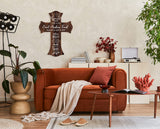 11.8"H X 8.7"W Personalized Wooden Cross Baptism Gift with Name and Date, Personalized Baby Christening Dedication Shower Gift, Custom Cross Wall Decor, Personalized Gift for First Communion HZYCYYFC