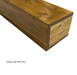 U Pick Size & Finish Rustic Wood Beam Floating Shelf Fireplace Mantel Generic
