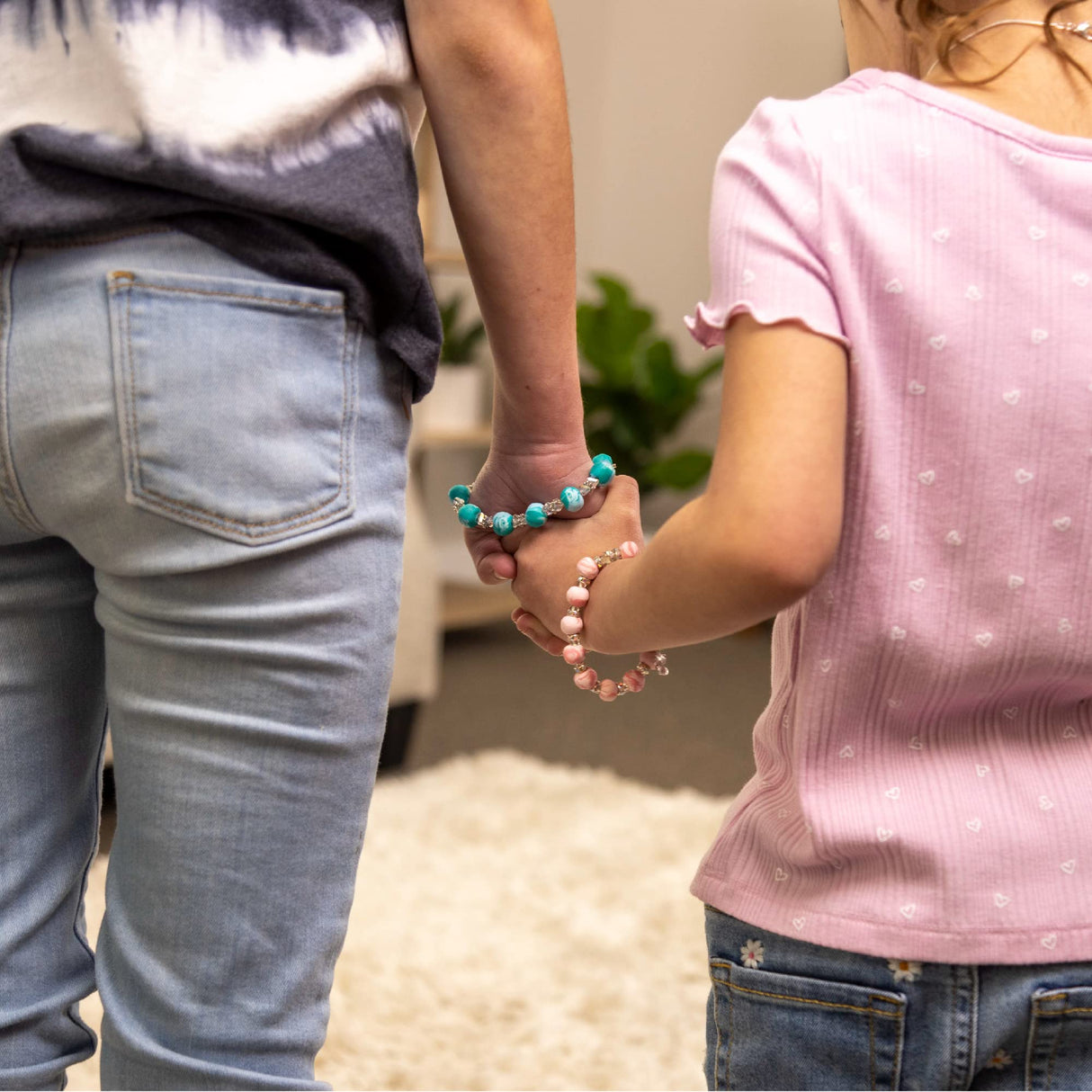 Hapinest Make Your Own Clay Jewelry Making Kit for Girls,Create 3 Bracelets & 3 Necklaces Hapinest