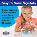 Creativity for Kids Crystal Space Terrarium Kit - Crystal Growing Kit for Kids - DIY STEM Science Kit for Boys and Girls Creativity for Kids