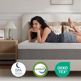 Novilla 10 Inch Mattress Full, Gel Full Memory Foam Mattress in a Box with Comfort Foam for Back Pain Relief & Body Support & Cool Night Sleep, CertiPUR-US Certified Novilla