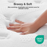 Novilla Queen Mattress 14 Inch, Hybrid Mattress Queen for Motion Isolation, Gel Memory Foam with Pressure Relief for Cool Night Sleep, Medium Firm Mattresses with Pillow Top, Certipur-Us Certified Novilla