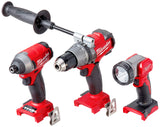 Milwaukee 2896-26 M18 Fuel 18-Volt Lithium-Ion Brushless Cordless Combo Kit (6-Tool) with (2) 5.0 Ah Batteries, (1) Charger, (2) Tool Bags Milwaukee