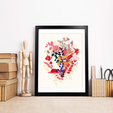 Egofine 12x16 Picture Frame Black Covered by Plexiglass Made of Solid Wood, Display Pictures 9x12 and 11x14 with Mat or 12x16 Without Mat for Table Top and Wall Mounting Egofine