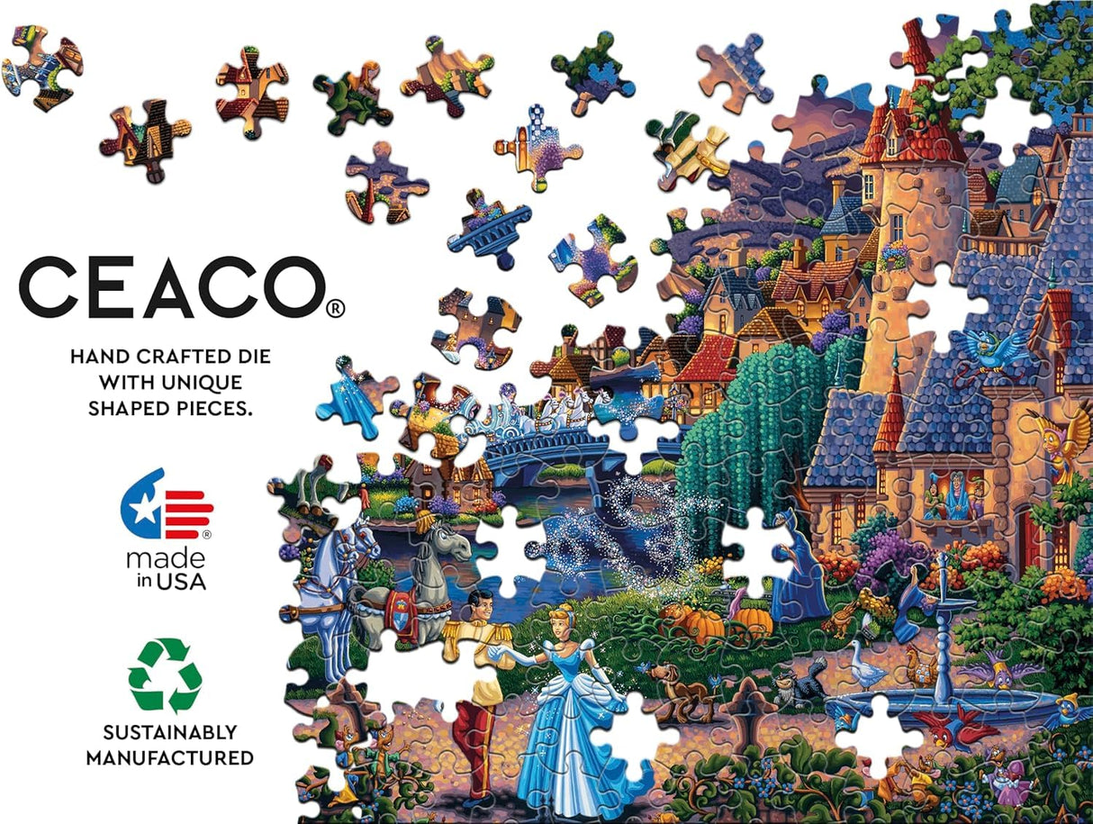 Ceaco - Disney - Dowdle - Cinderella's Enchanted Evening - 1500 Piece Jigsaw Puzzle Ceaco