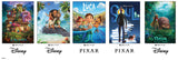 Ceaco - 5 in 1 Multipack – Disney Movie Posters – Encanto, Moana, Luca, Soul & Raya and The Last Dragon - (2) 300 Piece, (2) 500 Piece, (1) 750 Piece Jigsaw Puzzles Ceaco