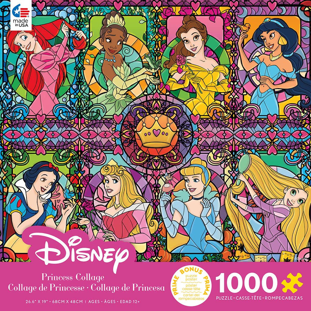 Ceaco - Disney Princess - Princess Collage - 1000 Piece Jigsaw Puzzle Ceaco