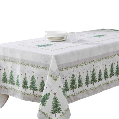 Avanti Linens - Tablecloth, Tabletop Accessories, Christmas Decorations, 52" x 70" (Trees Collection) Avanti Linens