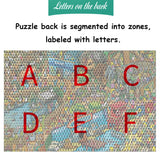 Jigsaw Puzzles for Adults, 2 Pack 1000 Pieces Ocean Park Dinosaur Park Puzzle, Cartoon Painting Challenging Puzzles for Family Activity Game Nights Gifts Fidget Stress Relief RECHIATO