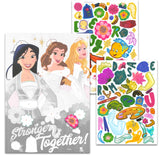 Disney Princess Sticker by Number Book Set for Girls - Princess Activity Sticker Book Bundle with Disney Sticker Mosaic Book Coloring Pages, More | Disney Princess Activity Book for Kids Disney