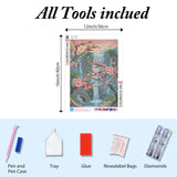 Ausanrl Plum Blossom Diamond Art Painting-Diamond Painting for Adults,5D Diamond Painting Flowers,DIY Full Drill Diamond Painting Flower Gem Painting and Crafts 12x16inch Ausanrl