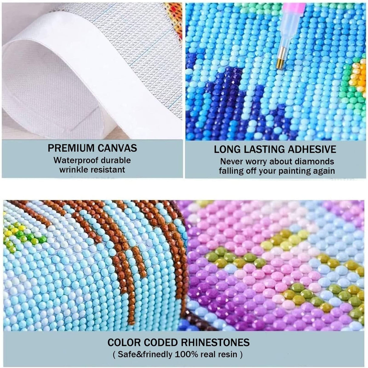 QAZWSX Ancient Egypt Eye of Horus 5D DIY Diamond Art Painting Kits Full Drill Round Rhinestone Diamond Embroidery Cross Stitch Painting Craft Canvas Wall Decor 30x40 cm QAZWSX