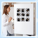 Morledoa Diamond Art Refrigerator Magnets, 9 PCS Cat Diamond Art Kits for Adults, DIY Diamond Painting Kits for Home Decor Morledoa