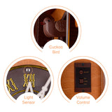 Kendal Handcrafted Wood Cuckoo Clock MX025 Kendal