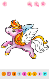 My Little Unicorn: Kids Coloring by Numbers VladMadGames