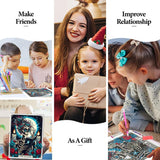 Skull Diamond Painting Kits for Adults- Skull Diamond Art Kits for Adults, Gem Painting Kit for Adult for Gift and Home Wall Decor 12x16 Inch Gemozaic