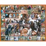White Mountain Puzzles World of Dogs - 1000 Piece Jigsaw Puzzle White Mountain