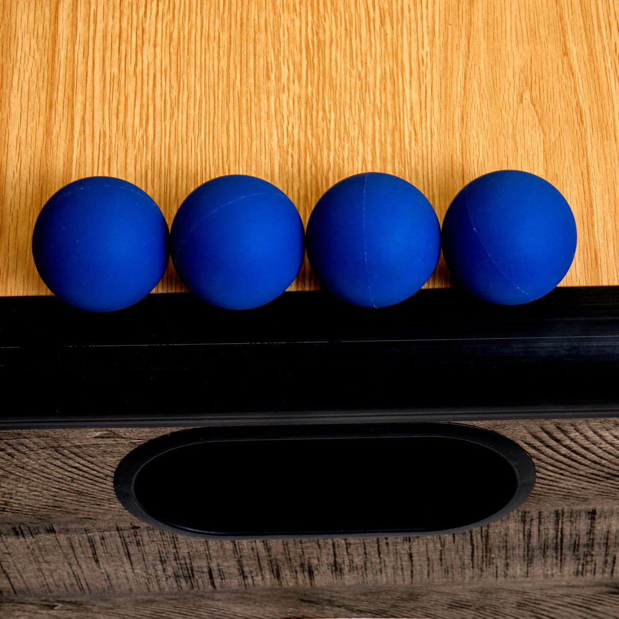 American Legend 9’ Arcade Speedball Game - Engineered Wood Construction - Realistic Game Play - Automatic Ball Return - 4 Balls Included American Legend