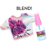Barbie Tie-Dye Fashion Designer Kit – DIY Design Set for Girls with Dresses, Markers, Stickers & Tools – Create Real Barbie Outfits, Craft Activity for Kids Ages 6+ Tara Toys