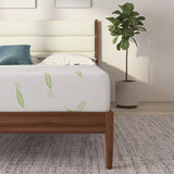 NapQueen King Size Mattress, 10 Inch Anula Green Tea Infused Memory Foam Mattress, King Size Mattress Bed in a Box, CertiPUR-US Certified Mattress NapQueen