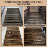Stair Treads for Wooden Steps 15pcs - 8x30in Carpet Stairs Runner Indoor Non-Slip Stair Mats for Kids Elders and Pets Gmonby