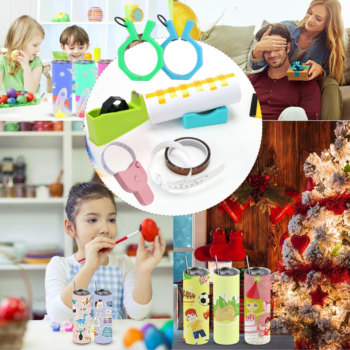 Tumbler Clamp for Sublimation,Cup Cradle for Crafting Tumblers,Sublimation Cup Holder Clamp for 20oz 15oz Cups,Mug Clamps for Sublimation,Tumbler Wrapper MGHT