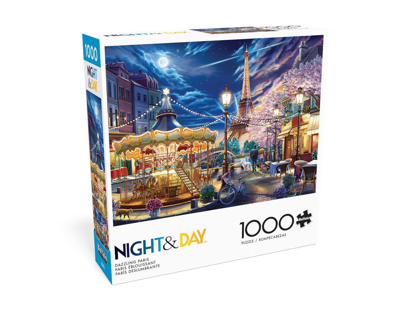 Buffalo Games - Image World - Dazzling Paris - 1000 Piece Jigsaw Puzzle for Adults -Challenging Puzzle Perfect for Game Nights - Finished Size is 26.75 x 19.75