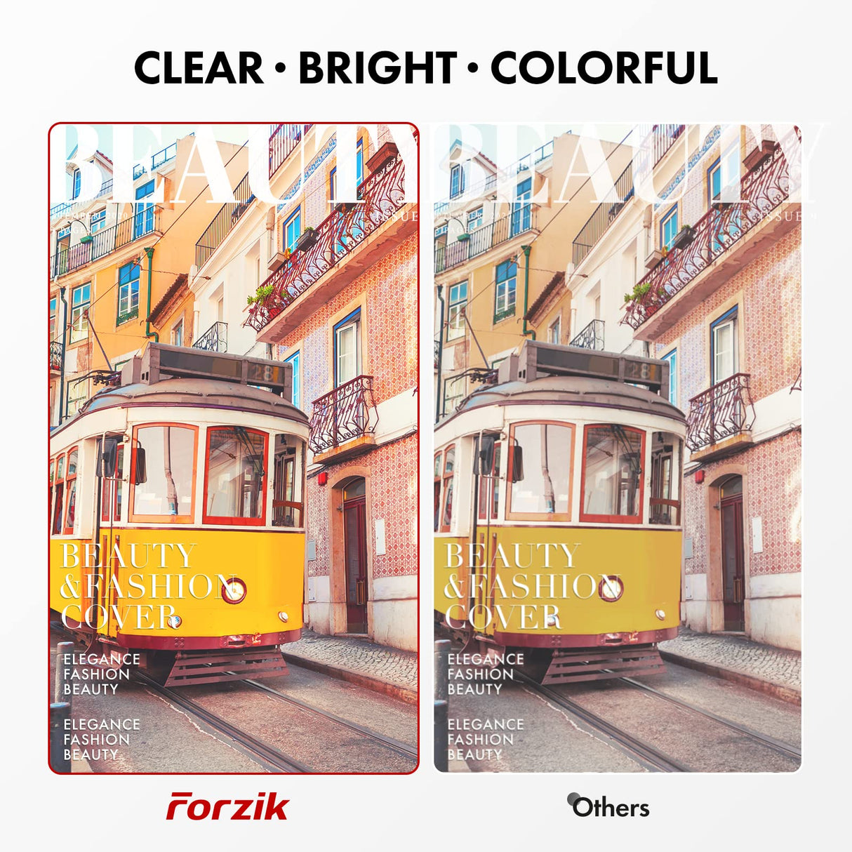 Forzik Remanufactured Ink Cartridge Replacement for Canon 245XL 246XL Black and Tri-color 2 Pack Forzik