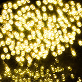 WATERGLIDE 1000 LED Christmas String Lights, 328 FT Green Wire LED Decorative Fairy Lights with Remote & 8 Modes, Waterproof for Outdoor Xmas Holiday Party Garden Wedding Home Decor, Warm White WATERGLIDE