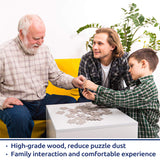 Jigsaw Puzzle 1000 Piece Wooden Puzzle Halloween Picture Family Decorations, Unique Birthday Present Suitable for Teenagers and Adults najiaxiaowu