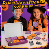 Halloween Diamond Painting Advent Calendar 2025, Unique Gnomes Advent Calendar 24 Days, DIY Crafts Diamond Art Calendar, Keychains, Trick or Treat, Surprise Halloween Gifts for Girls, Kids, Women, Adult (Purple Box) compareye