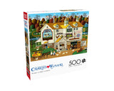 Buffalo Games - Charles Wysocki - The Farm - 500 Piece Jigsaw Puzzle for Adults -Challenging Puzzle Perfect for Game Nights - Finished Size is 21.25 x 15.00 Buffalo Games