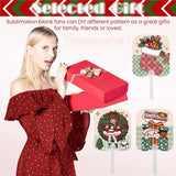 Framendino, 15 Pack Sublimation Fan Blanks Plastic Handheld Fans Double Sided for DIY Craft Rectangle Framendino