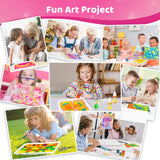 Titoclar Water Marbling Paint for Kids, Art Supplies for Kids,Arts and Crafts for Girls Boys Ages 8-12 6-8 3-5, Birthday Gifts Toys for Girls 3+ Years Old Titoclar