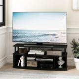 Furinno Jaya Large Entertainment Center Hold up to 55-in TV, Inches, Blackwood Furinno