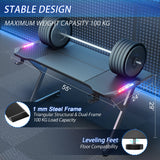 HLDIRECT 55 Inch Gaming Desk with LED Lights, Ergonomic Computer Gaming Table with Carbon Fibre Surface, Sturdy PC Workstation Desk for Gaming and Home Office with Headphone Hook, Cup Holder, Black HLDIRECT