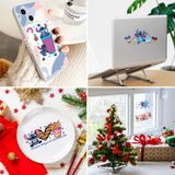 PEVOGON UV DTF Cup Wrap Transfer Stickers for Glass, 10 Sheet Cartoon Rub on Transfers Decal for 16OZ Glass Cups Furniture Craft Wood DIY Crafts PEVOGON