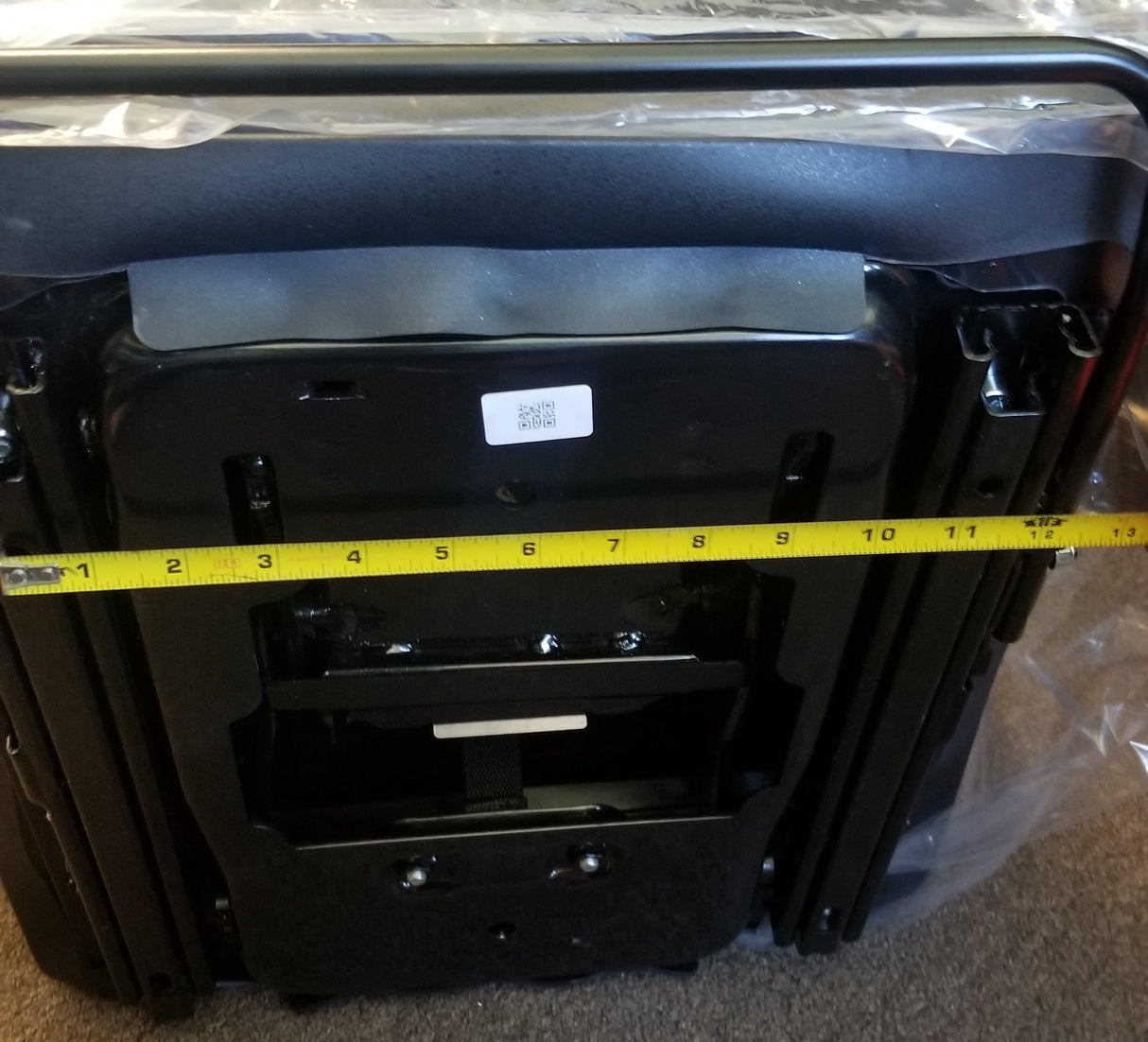 DSC Tractor Seats, Forklift/Tractor Replacement Suspension Seat with Built-in Headrest and Adjustable Armrest Customized in XD3 Camo Endura. TSKL10-XD3-C WoodArtSupply