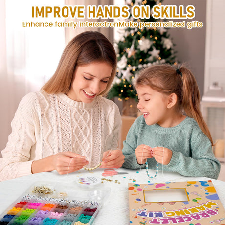 JQEEYGV 5500pcs Clay Beads Bracelet Making Kit 24 Colors Friendship Bracelet kit with Letter Beads DIY Arts and Crafts for Jewelry Set Beginners Gifts for Girls Ages 6-12 JQEEYGV