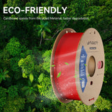 Fugacity PETG Filament 1.75mm, Black 3D Printer Filament 2 Roll 1KG Spool Bundles, Dimensional Accuracy +/- 0.02mm, Enhanced Printing Effect Fits Most FDM 3D Printers FugaCity